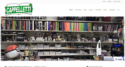 Desktop Screenshot of cappelletti.biz
